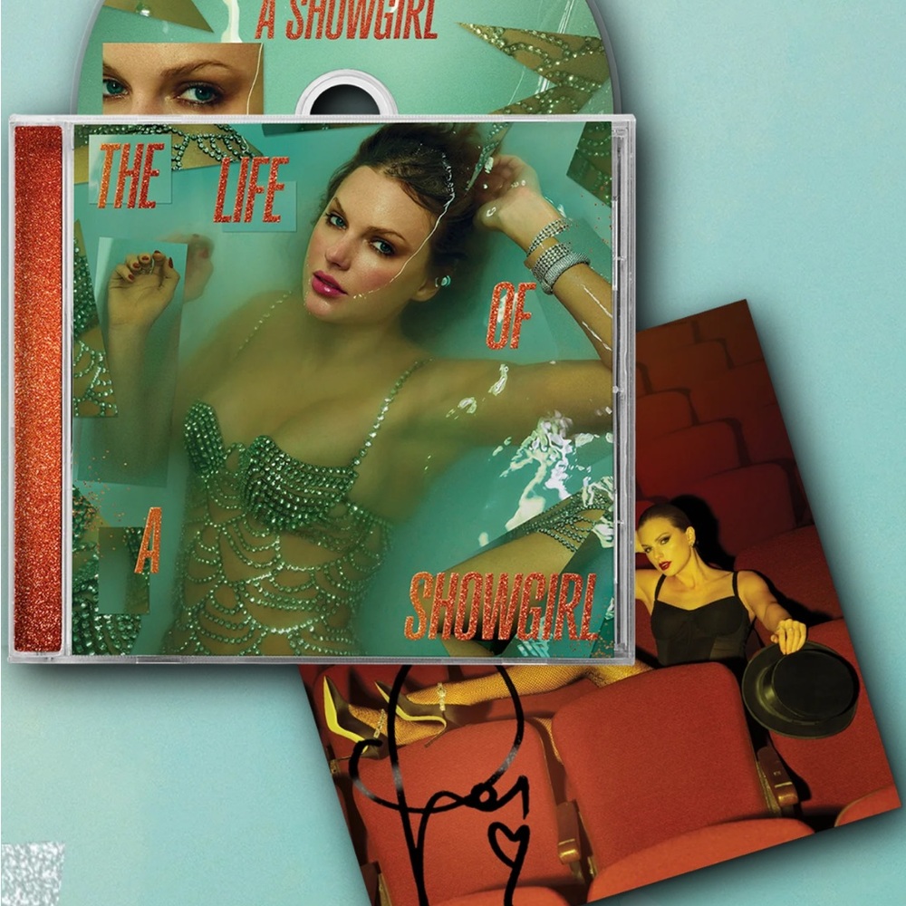 The Life of a Showgirl hand signed CD 4